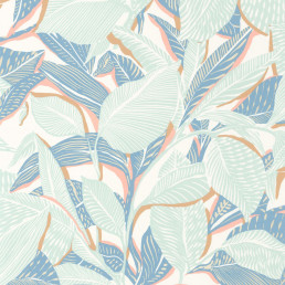 Caselio Key West collection Turquoise Poisson Papier Peint Ref.6212 60 20